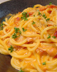 Cheese Pomodoro Spaghetti