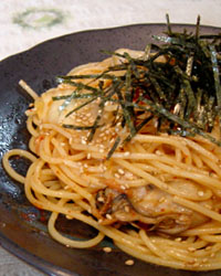 Peperoncino with Oyster & Kimchi