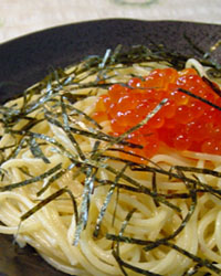 Ikura Spaghetti